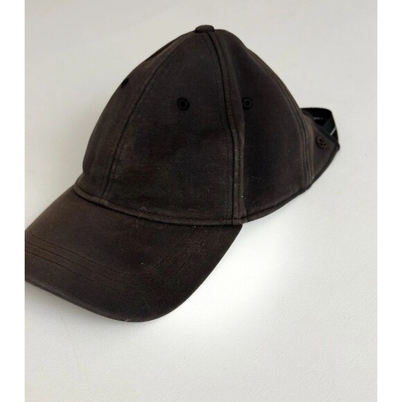 Lululemon Running Hat Cap Strap Back Womens Black Lightweight Activewear Adj - Picture 1 of 5